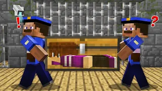 ПОЧЕМУ Я СБЕЖАЛ ОТ ПОЛИЦИИ В МАЙНКРАФТ 100% троллинг ловушка minecraft