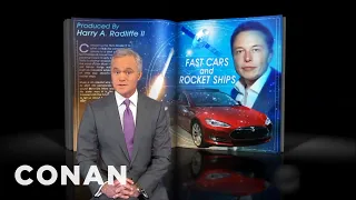 "60 Minutes'" Tesla Dubbing Was Just The Beginning | CONAN on TBS