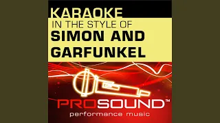 Sounds Of Silence (Karaoke Lead Vocal Demo) (In the style of Simon and Garfunkel)