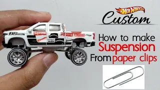 Custom hotwheels - Tutorial membuat hotwheels suspensi