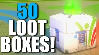 Overwatch - Opening x50 Summer Games Loot Boxes! (New Loot)