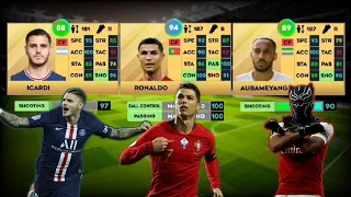 RONALDO 88 || AUBAMEYANG 82 || ICARDI 81 || FABREGAS 77 || MAX 💯 || FULL || DLS23