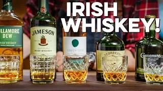 Tasting & Ranking 5 Irish Whiskeys | How to Drink