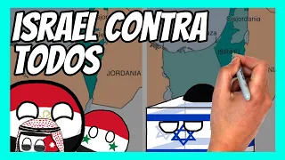 ✅ La GUERRA DE LOS SEIS DÍAS en 10 minutos | Israel contra Egipto, Jordania y Siria