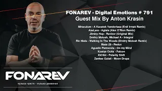 FONAREV - Digital Emotions # 791. Guest Mix By Anton Crasin
