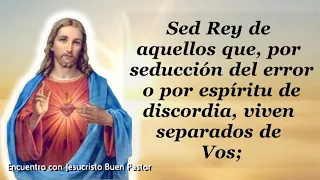 Consagración al Sagrado Corazón de Jesús