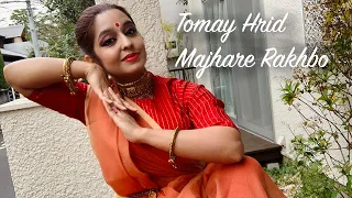 Tomay Hrid Majhare Rakhbo | Lopamudra Mitra | Folk Dance | Lok Nritya