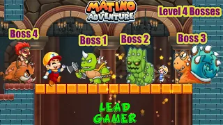 Super Matino Adventure 4 Bosses Level #games #gaming #gameplay