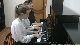 A.Piazzolla. Libertango - А.Пьяццолла. Либертанго ~ Алоян С.,  Ковалёва М. и Троилина С.