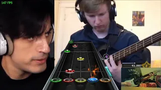 Davie504 vs PRO Charles Bass Battle (Clone Hero)