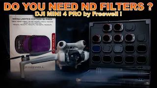DJI Mini 4 Pro ND FILTERS - DO You NEED Them ? FREEWELL ND FILTERS !