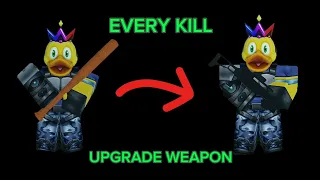 EVERY KILL I UPGRADE MY WEAPON (Emergency Hamburg) #roblox #police #criminal