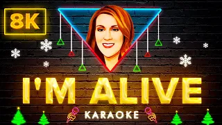 Céline Dion - I'm Alive | 8K Video (Karaoke Version)