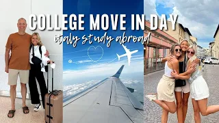 COLLEGE MOVE IN DAY VLOG 2022 || i moved to italy to study abroad my senior year @ Kent State