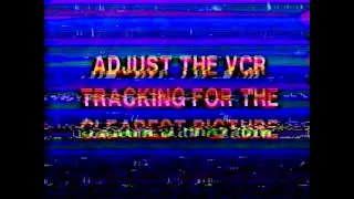 white vhs // ADJUST THE VCR TRACKING FOR THE CLEAREST PICTURE