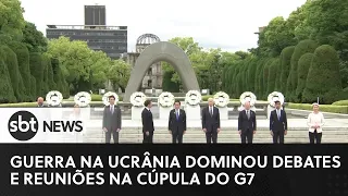 Guerra na Ucrânia dominou debates e reuniões na cúpula do G7 | #SBTNewsnaTV (22/05/23)