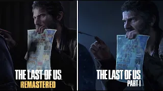 Joel Interrogation Side By Side Graphics Comparison - The Last of Us Part 1 Remake