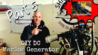 DIY DC Marine Generator Build - Making A Heat Exchanger - Part 5 ⚓️