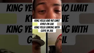 King yella goes live with no limit kyro on yella linking with gays in jail #rap #trend #viral #fyp