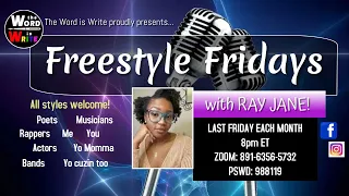 WIW Freestyle Fridays w/ Ray Jane!