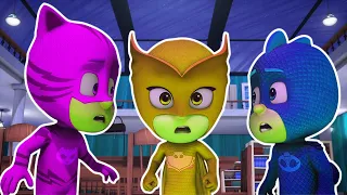 PJ Masks Funny Colors - Season 4 Episode 6 - Kids Videos