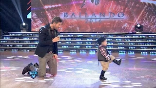 Con solo dos añitos, el Gauchito Rodríguez sorprendió con su zapateo en la pista