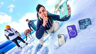 ESCONDI TODOS OS IPHONES DOS MEUS AMIGOS NA NEVE