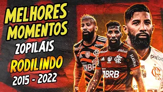 Rodinei (Rodilindo) - MELHORES MOMENTOS ZOPILAIS no Flamengo