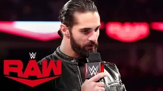 Seth Rollins’ apology falls on deaf ears: Raw, Dec. 2, 2019