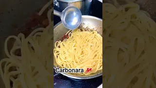 Pasta alla carbonara🥩🍖🍷 #Pasta #carbonara #карбонара #пастарецепт