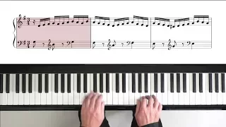 Bach Goldberg Variations “Variation 5” with Score - P. Barton FEURICH piano