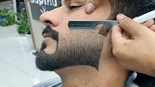 BEST 👍 BEARD 🔥 STYLES FOR MEN | BEARD BARBER STYLE | Dari Cutting Style 3023