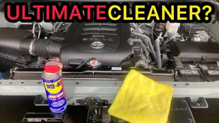 Cleaning the engine bay with WD-40 safest way!
