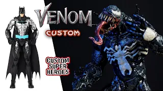 Custom VENOM with base Batman | Sculpture version VENOM: LET THERE BE CARNAGE | Timelapse