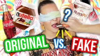FAKE gegen ORIGINAL - Was ist besser? 😳 Ich teste Süßigkeiten 🍭🍫 | Dagi Bee
