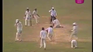 Sri Lanka's first ever Test Cricket win | P.Sara Oval vs India 1985/86 | Rare Cricket Video