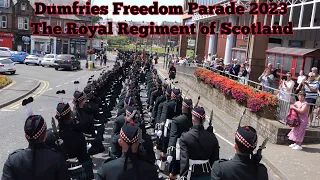 The Royal Regiment of Scotland - Freedom Parade 1 of 4 - Dumfries