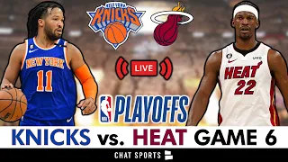 Knicks vs. Heat Game 6 Live Streaming Scoreboard, Play-By-Play, Highlights, 2023 NBA Playoffs