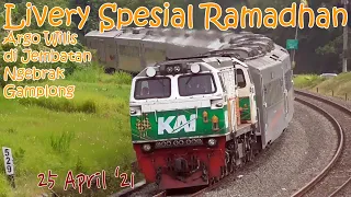 Berburu Argo Wilis Livery Spesial Ramadhan di Jembatan Ngebrak Gamplong - Indonesian Railway -