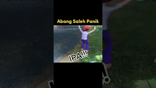 Abang Saleh Panik (reverse+subtitle) #shorts #reverse #lucu #upinipin