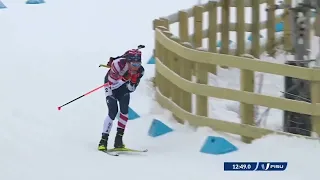 Men's 12.5 km pursuit Biathlon | 2023 Winter World University Games