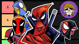 RANKING EVERY DEADPOOL DESIGN (From worst to best)