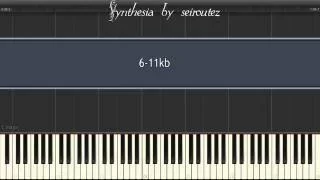 [Synthesia][MIDI] 6 11kb happy birthday