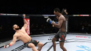 Jan Blachowicz vs Israel Adesanya UFC 259 Full Fight Highlights Light Heavyweight Title (UFC 4)