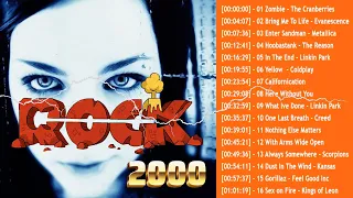 Linkin Park, Evanescence, Nickelback, Coldplay, Metallica, Creed - Alternative Rock 90s 2000s