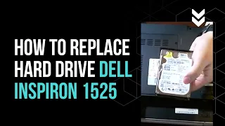 How To Replace Hard Drive Dell Inspiron 1525