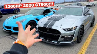 World's FASTEST 2020 GT500 Calls out my 1,000HP ZR1!!!