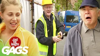Best of Construction Pranks | Just For Laughs Compilation