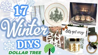 17 AFTER Christmas WINTER DECOR IDEAS/Dollar Tree DIY/Winter Decor DIY 2022