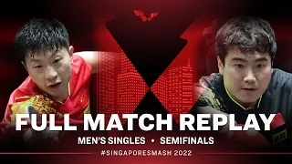 FULL MATCH | LIANG Jingkun (CHN) vs MA Long (CHN) | MS SF | #SingaporeSmash 2022